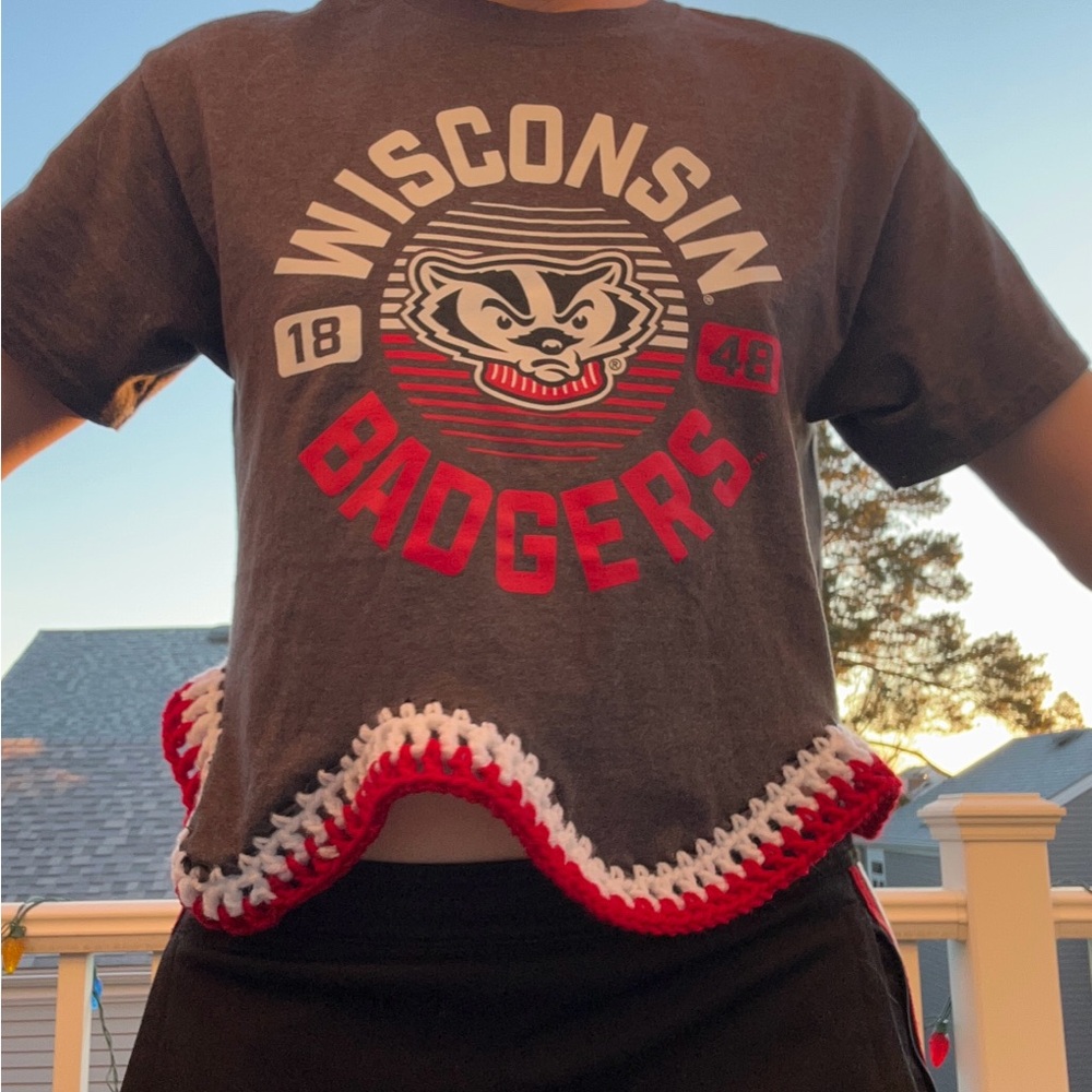 Wisconsin Badgers Crop Top